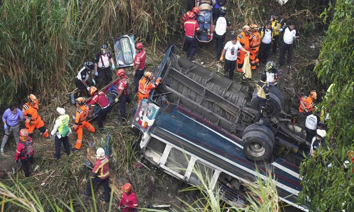 at-least-40-are-dead-after-a-bus-plunged-off-a-bridge-in-guatemala