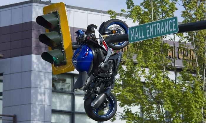 motorcyclist-seriously-injured-in-delta-crash-that-left-bike-suspended-from-traffic-light