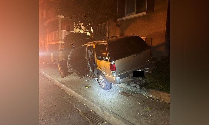 investigation-underway-for-stolen-vehicle-that-crashed-into-retaining-wall