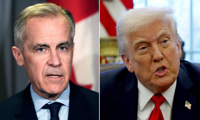 US President Donald Trump describes his call with Carney as ‘highly productive.’ - https://cdn.connectfm.ca/carney-trump.jpg