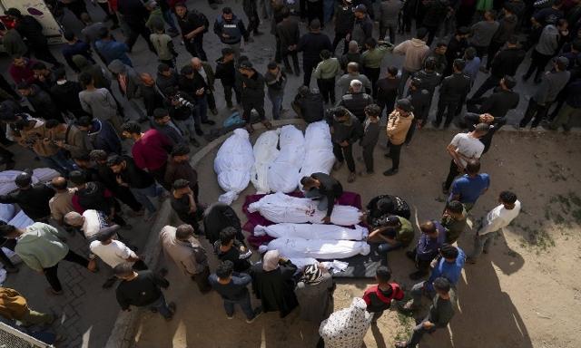 Israeli strikes across Gaza kill at least 413 Palestinians and shatter ceasefire with Hamas - https://cdn.connectfm.ca/dead-palestinians.jpg