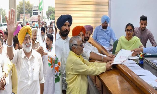 Dharamvir Gandhi from Patiala and Sukhpal Singh Khaira from Sangrur submitted their nomination papers - https://cdn.connectfm.ca/dharamvir-gandhi.jpg