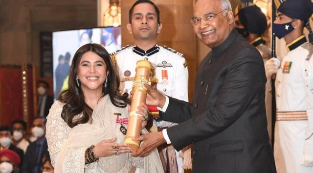 Ekta Kapoor receives prestigious Padma Shri Award - https://cdn.connectfm.ca/images/ekta-kapoor-padma-shri.jpg