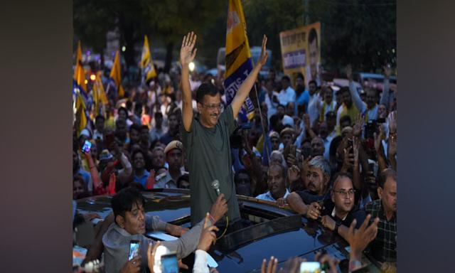 Delhi Chief Minister Arvind Kejriwal came out of jail after 39 days - https://cdn.connectfm.ca/kejriwal_2024-05-10-185111_tfmt.jpg