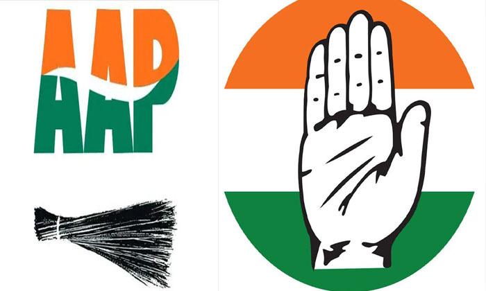 lok-sabha-elections-bloody-clash-in-adampur-congress-and-aap-workers-clashed