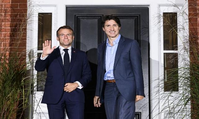 Macron, Trudeau meet as French president visits Canada - https://cdn.connectfm.ca/macron-troudo.jpg