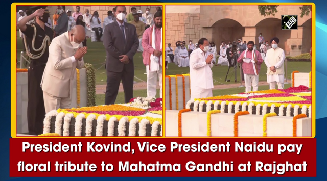 President Kovind, Vice President Naidu pay floral tribute to Mahatma Gandhi at Rajghat - https://cdn.connectfm.ca/mahatma-gandhi.png