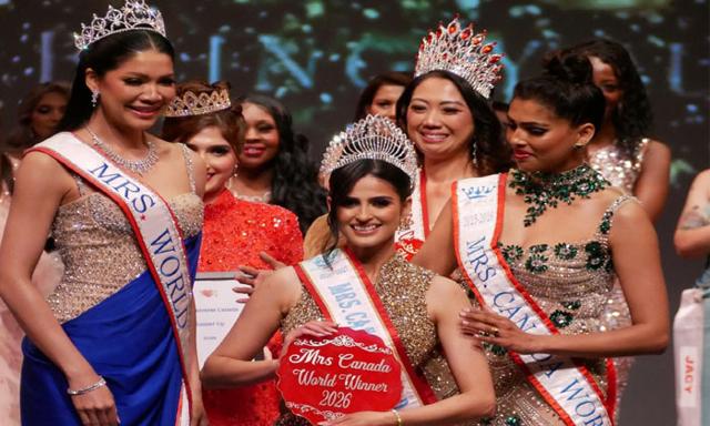 Punjab-born Pallavi Mukhija crowned Mrs Canada World 2026 - https://cdn.connectfm.ca/mrs-canada.jpg