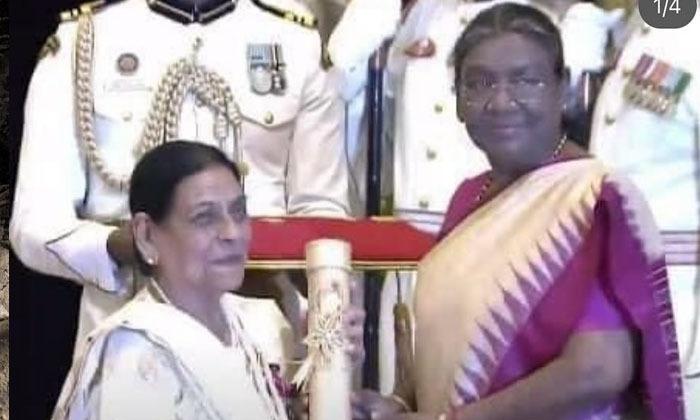 punjabi-actress-nirmal-rishi-received-padma-shri-award-president-murmu-honored