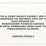 Ghazal Singer Pankaj Udhas Passes Away After Prolonged Illness - https://cdn.connectfm.ca/pankaj-udas-s.jpg