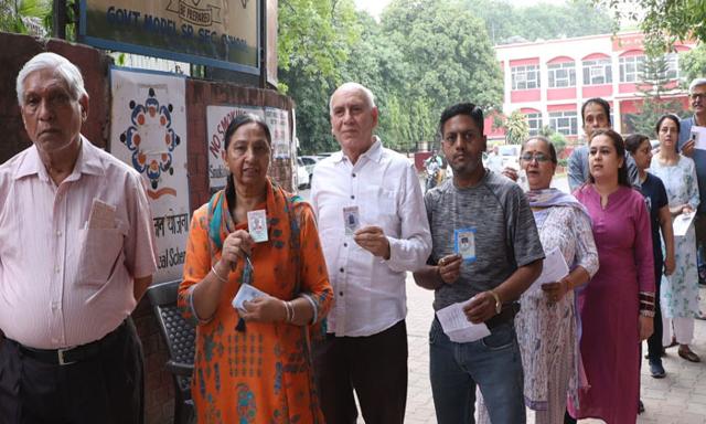 Lok Sabha Elections: 55.20 percent voting in Punjab till 5 pm - https://cdn.connectfm.ca/punjab-vote.jpg