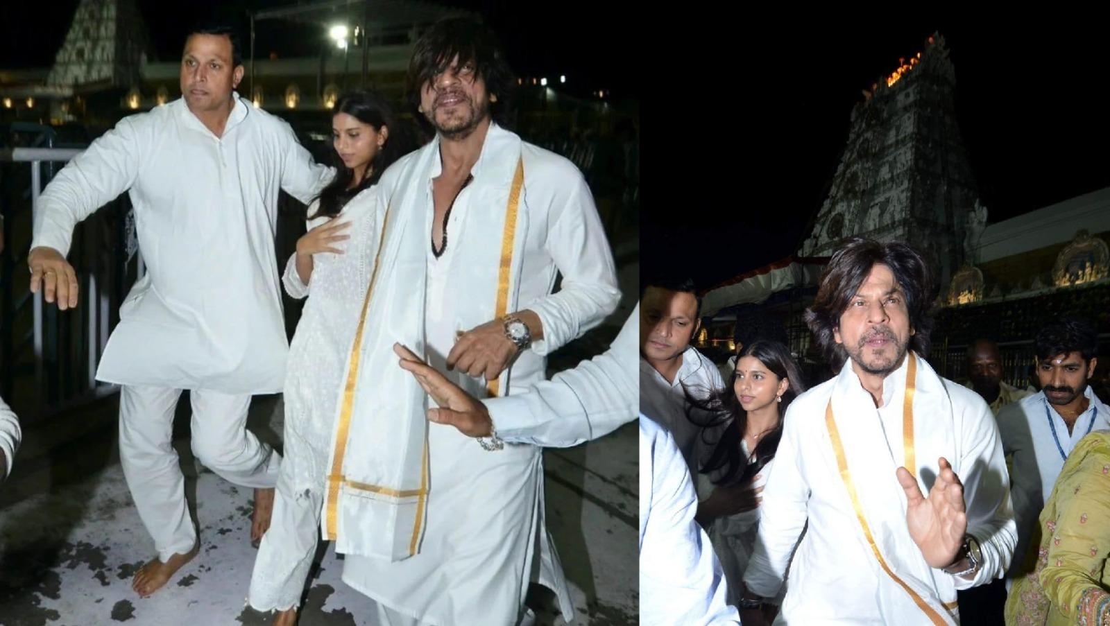 ahead-of-jawan-release-shah-rukh-khan-offer-prayers-at-tirupati-temple