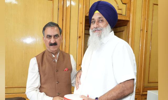 Sukhbir Singh Badal meet Himachal Chief Minister Sukhwinder Singh Sukhu - https://cdn.connectfm.ca/sukhbir-singh-badal_2024-08-08-195734_qdap.jpg