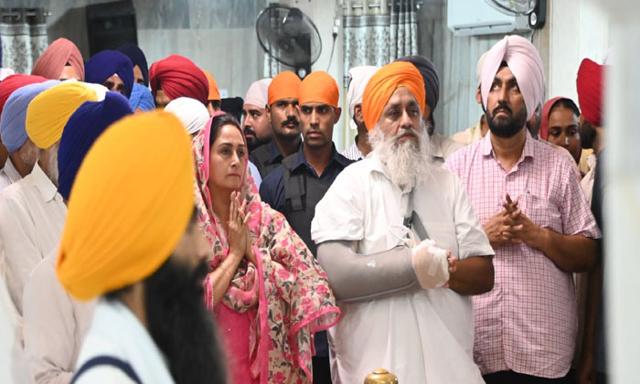 Sukhbir Badal Pays Obeisance at Takht Damdama Sahib After Nanded Attack - https://cdn.connectfm.ca/sukhbir-singh-badal_2026-08-25-181150_uppb.jpg