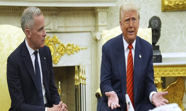 PM Mark Carney meets President Donald Trump - https://cdn.connectfm.ca/trump_2025-10-07-172352_usvk.jpg