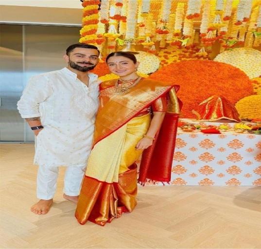 Virat Kohli and Anushka Sharma Visit Vrindavan Ashram for Spiritual Guidance - https://cdn.connectfm.ca/virat-anuska.jpg