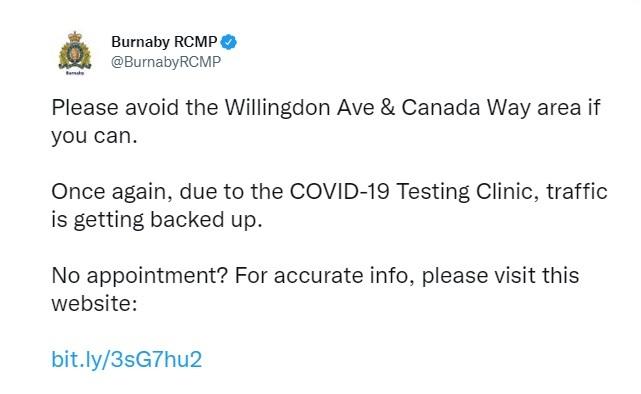 burnaby-rcmp-suggesting-people-to-avoid-the-area-of-willingdon-ave-canada-way