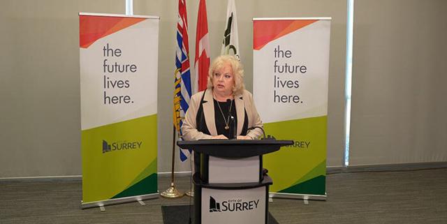 Mayor Brenda Locke claims Surrey Police Service ran up $26 million deficit in 2023 - https://cdn.connectfm.ca/9992411D-75FE-45D6-9E70-AB567DBF29A9_Story2744818_3614208_2024-01-18-052955_dxzc.jpg
