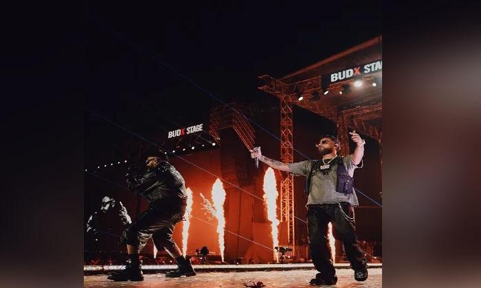 karan-aujla-and-nav-ignite-the-stage-at-rolling-loud-india